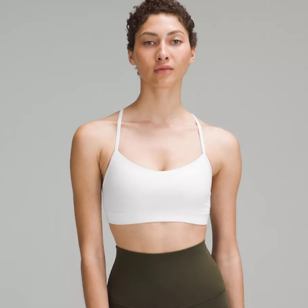 NWOT White Flow Y Bra Nulu 🤍 Size 8